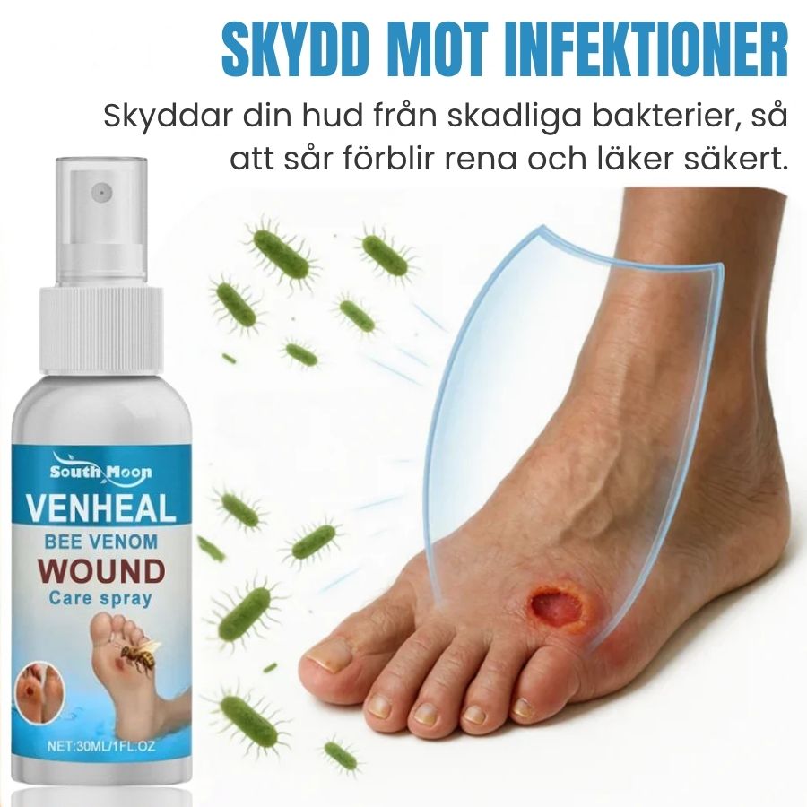 DiaCure™ | VenHeal Bigift Diabetisk Sårspray