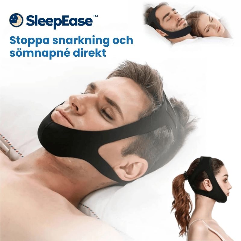 SleepEase™ | Anti-Snarkning & Sömnförbättring Band