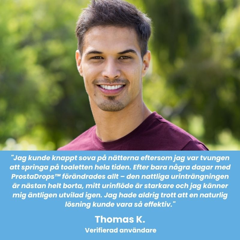 ProstaDrops™ | Drickbara droppar för att stödja prostatans funktion