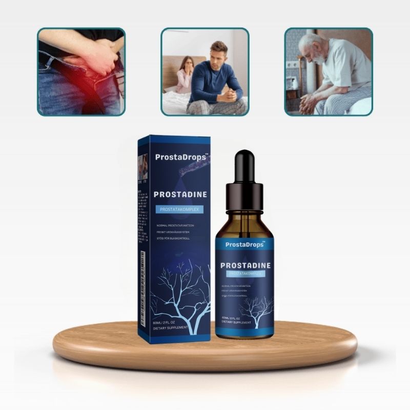 ProstaDrops™ | Drickbara droppar för att stödja prostatans funktion
