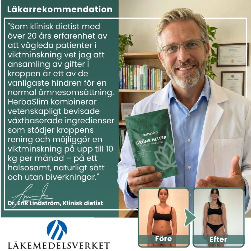 HerbaSlim™ | 100 % växtbaserat bantningspulver