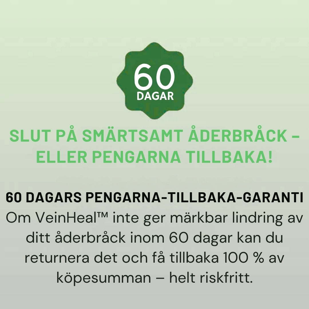 VeinHeal™ | Mikronålsplåstret som ger dina ben livet tillbaka