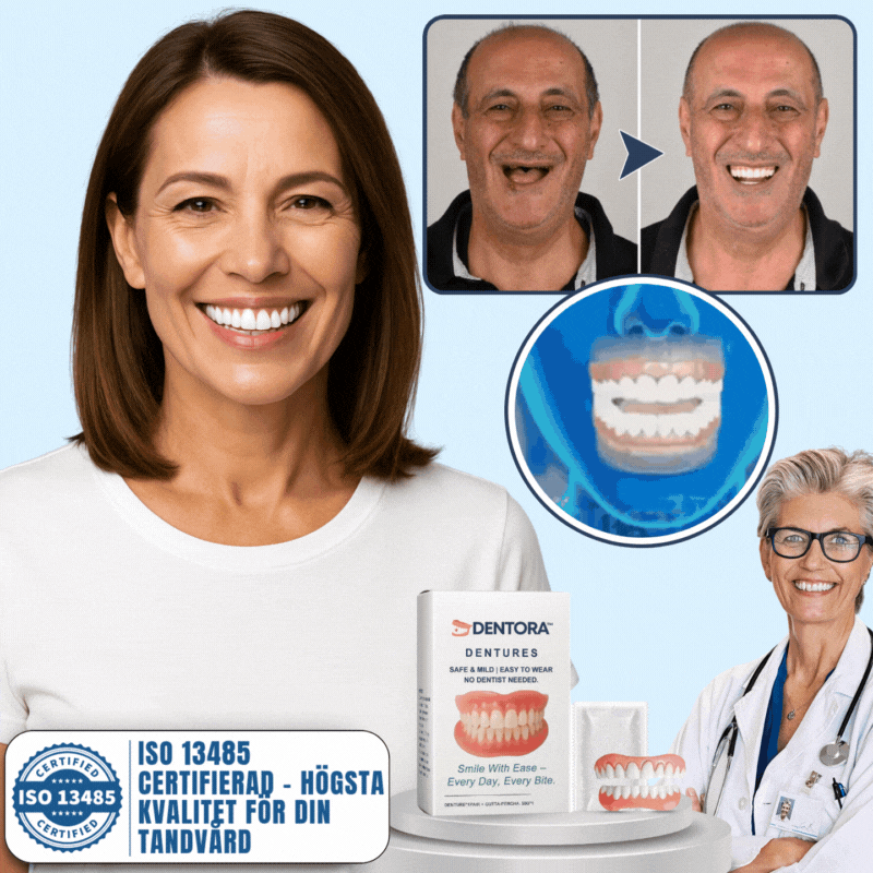 Dentora™ | Omedelbar tandprotes