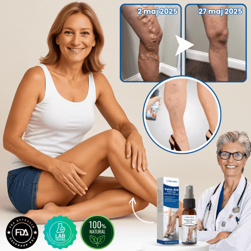 VenoAid™ | Åderbråckslösning Spray