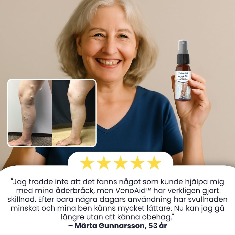 VenoAid™ | Åderbråckslösning Spray