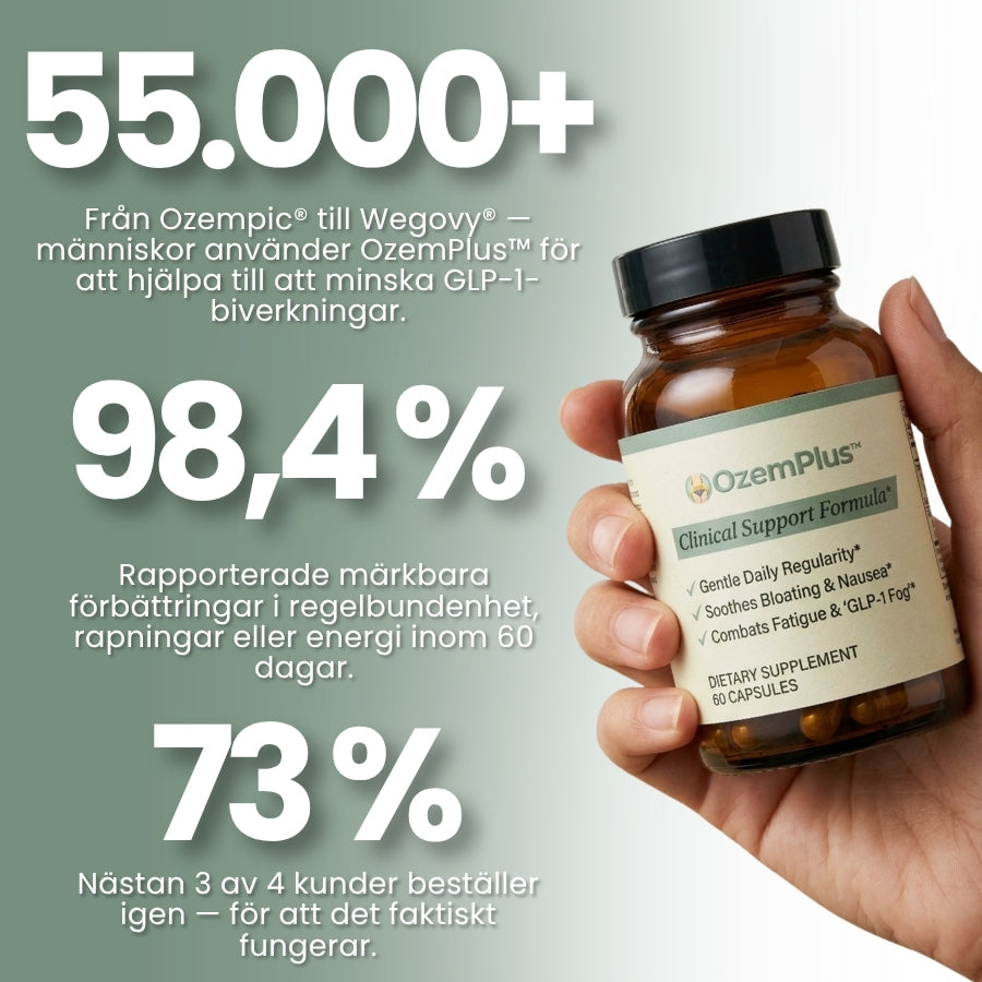 OzemPlus™ | GLP-1 Nebenwirkungs-Unterstützungskapseln