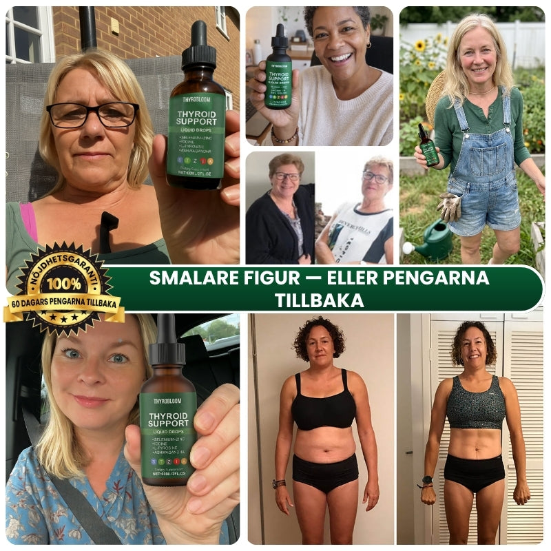 ThyroBloom™ | Naturligt sköldkörtel-komplex för kvinnor