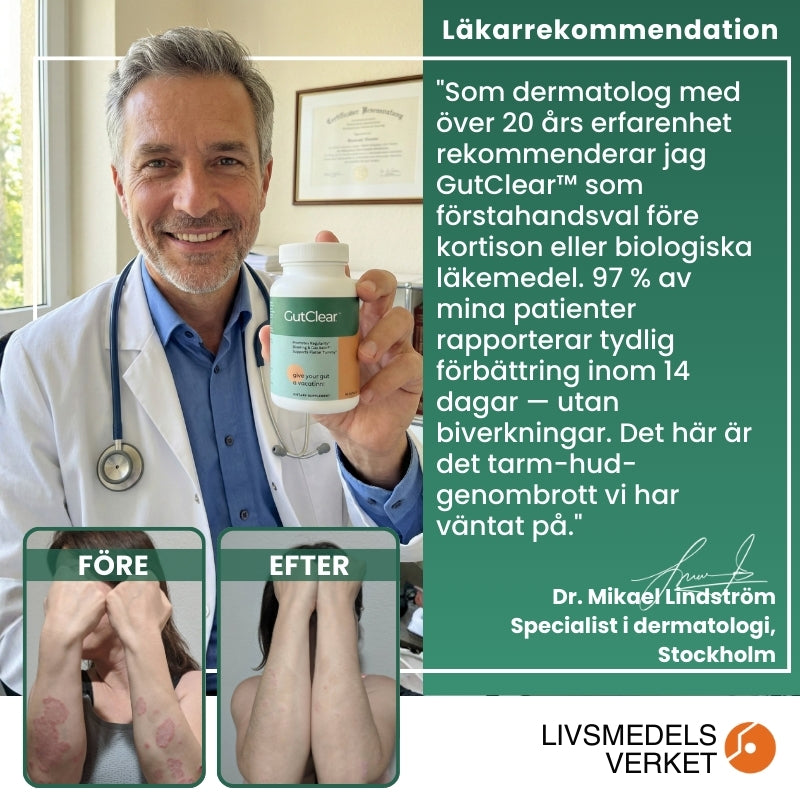 GutClear™ | Tarmbarriärreparationskapslar