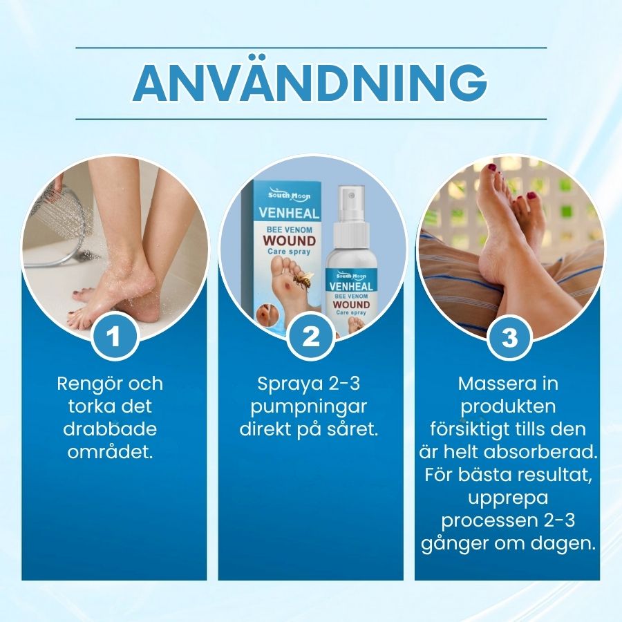 DiaCure™ | VenHeal Bigift Diabetisk Sårspray