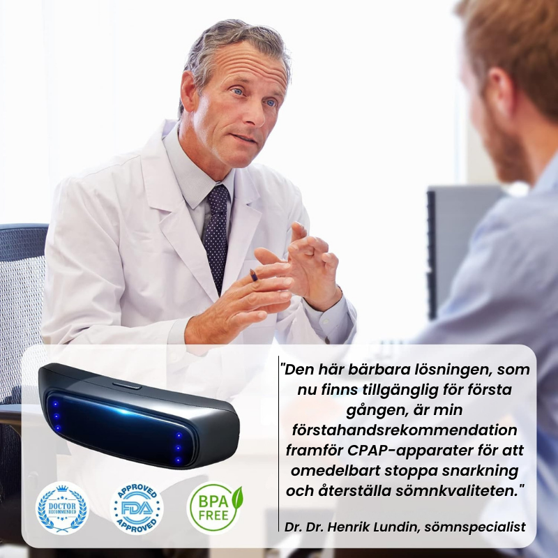 SnoreZero™ | EMS-anti-snarkningsenhet
