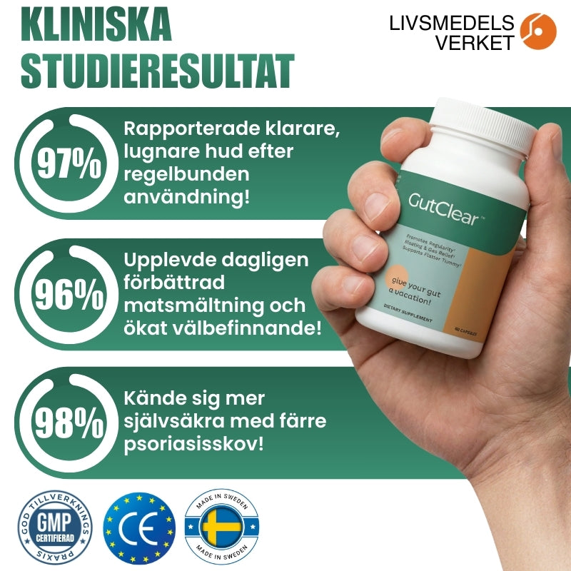 GutClear™ | Tarmbarriärreparationskapslar