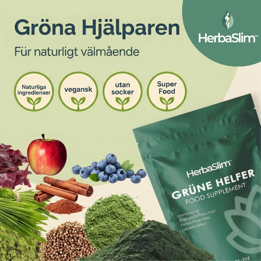 HerbaSlim™ | 100 % växtbaserat bantningspulver