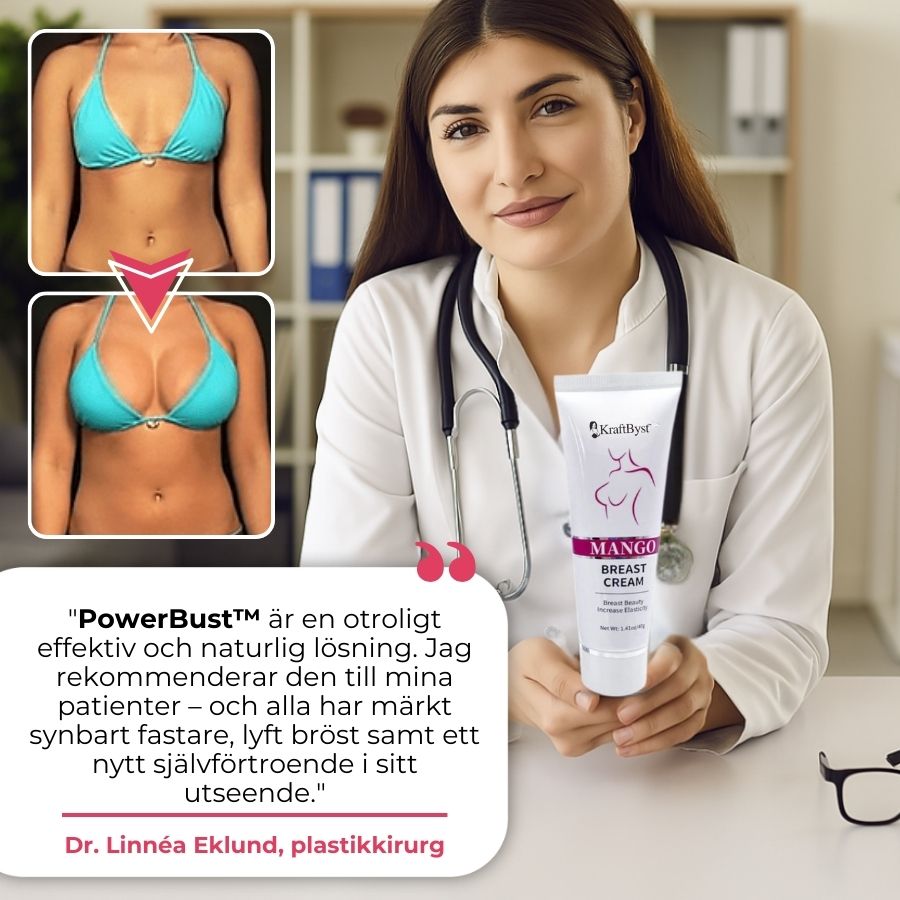 KraftByst™ | Naturlig bröstkräm