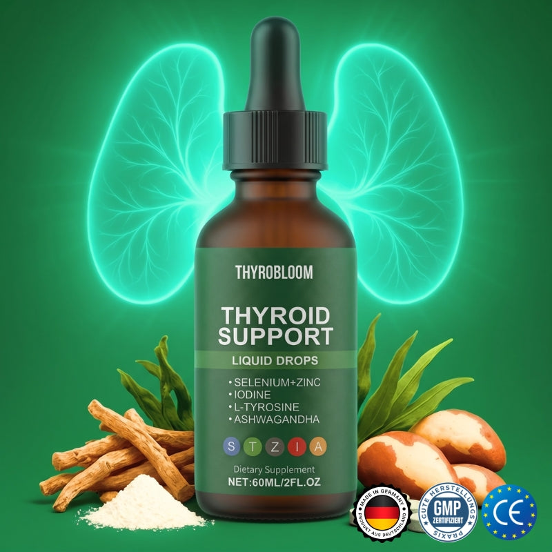 ThyroBloom™ | Naturligt sköldkörtel-komplex för kvinnor