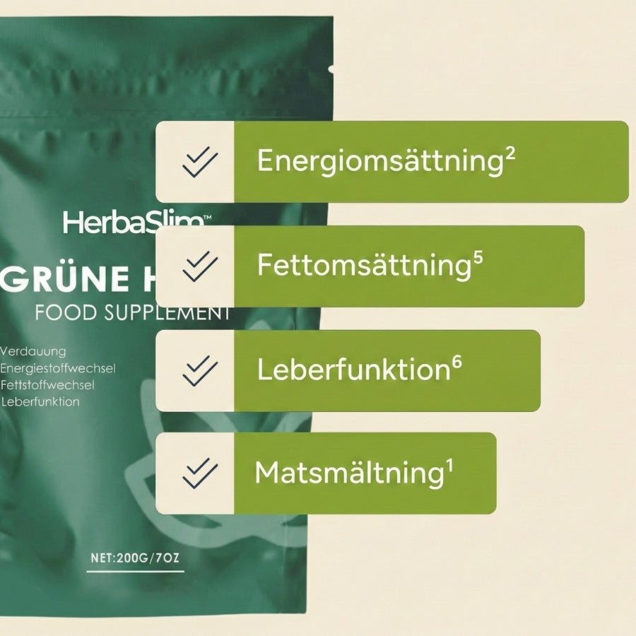 HerbaSlim™ | 100 % växtbaserat bantningspulver