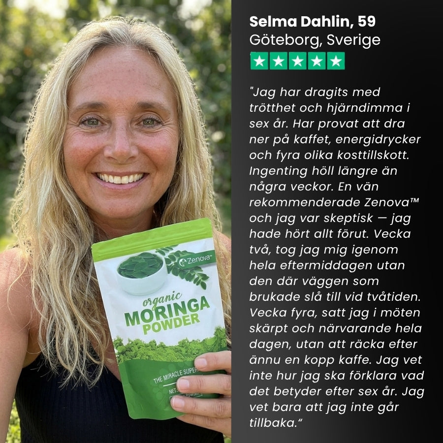 Zenova™ | Ekologiskt moringapulver