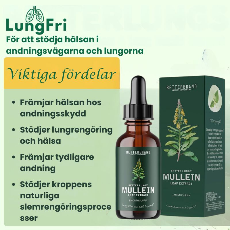 LungFri™ | Övervinn andningsproblem på bara 1 dag!