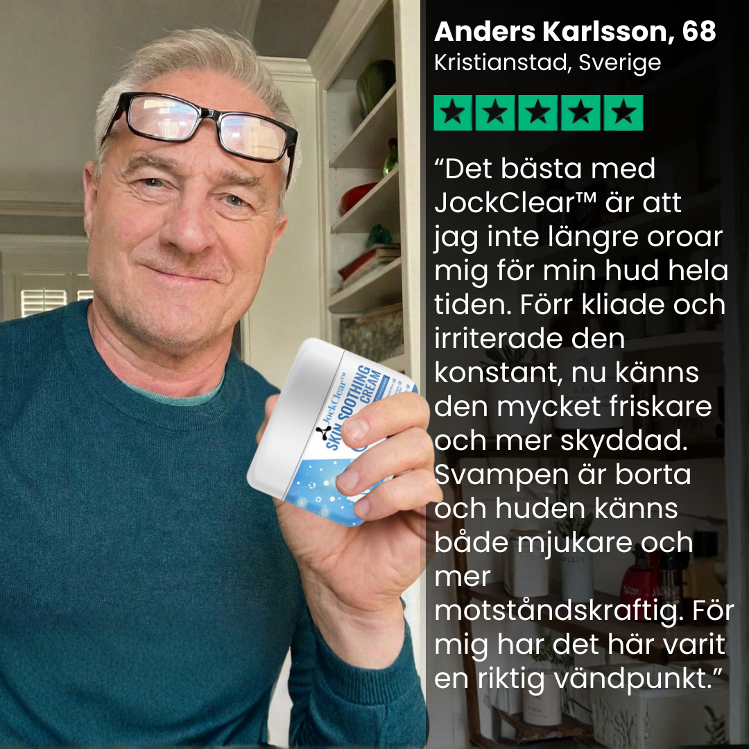 JockClear™ | Antifungal reparationskräm