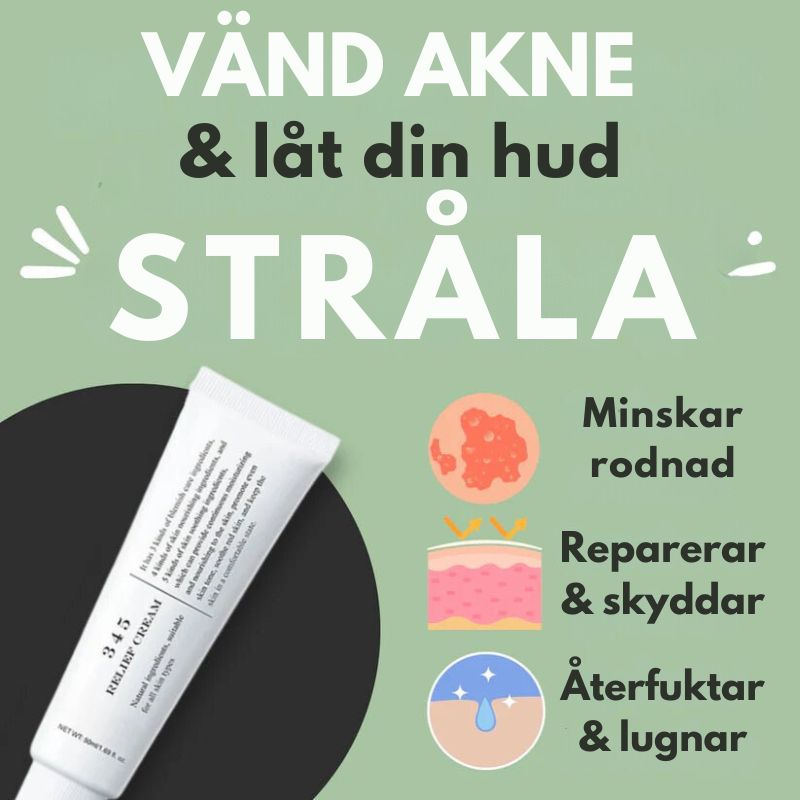 ÄrrBort™ | Återfuktande och närande kräm för att lindra efter akne