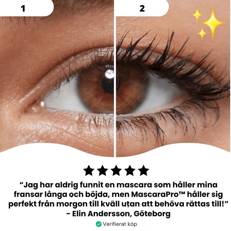 MascaraPro™ | Hela dagen, kladdfri mascara