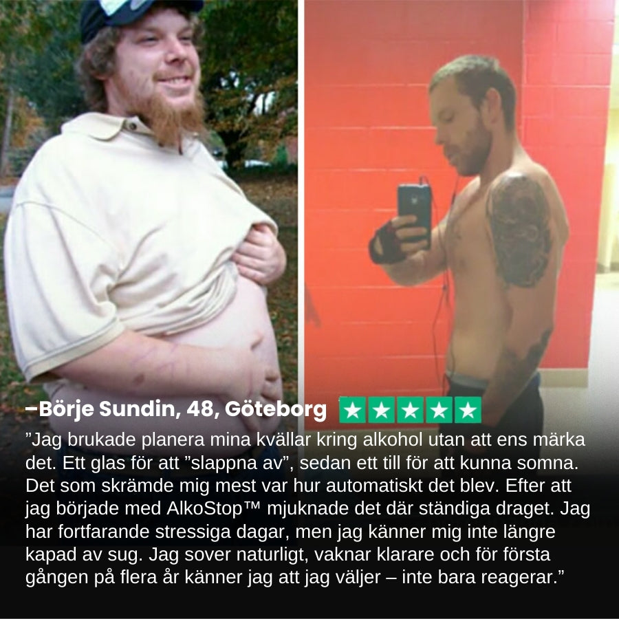AlkoStop™ | Naturliga droppar mot alkoholbegär