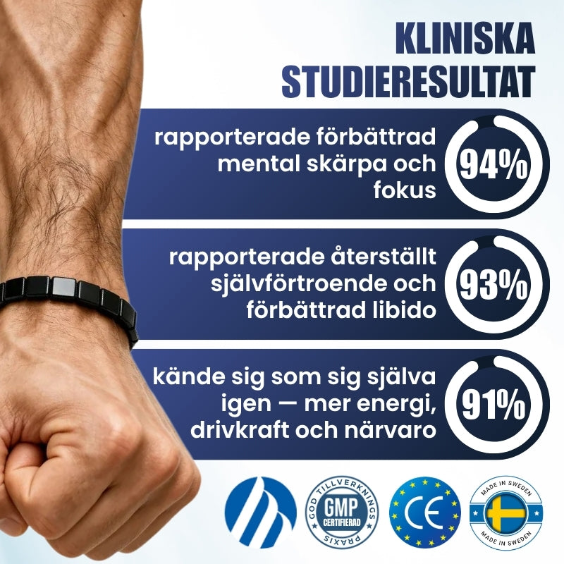 PrimalX™ | Hematitarmband
