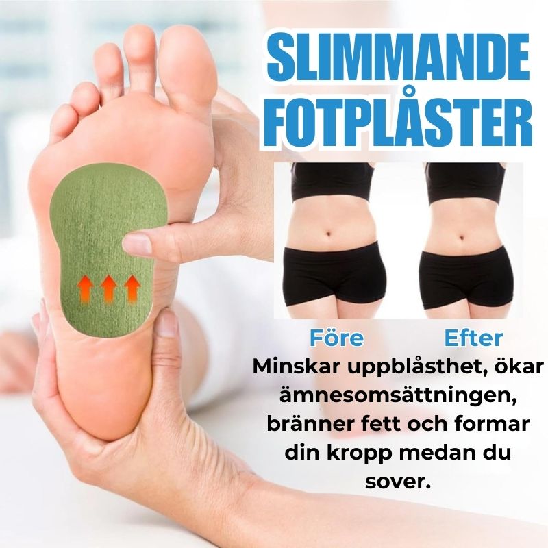 LipoPlåster™ | Slimmande Fotplåster
