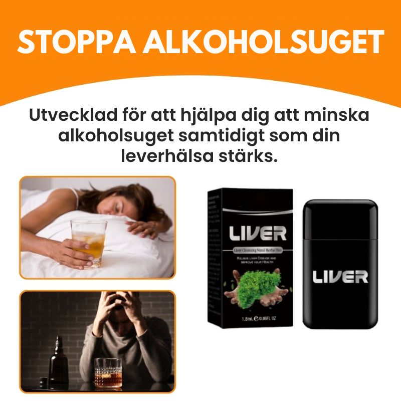 LeverDetox™ | Stoppar alkoholsug & regenererar levern