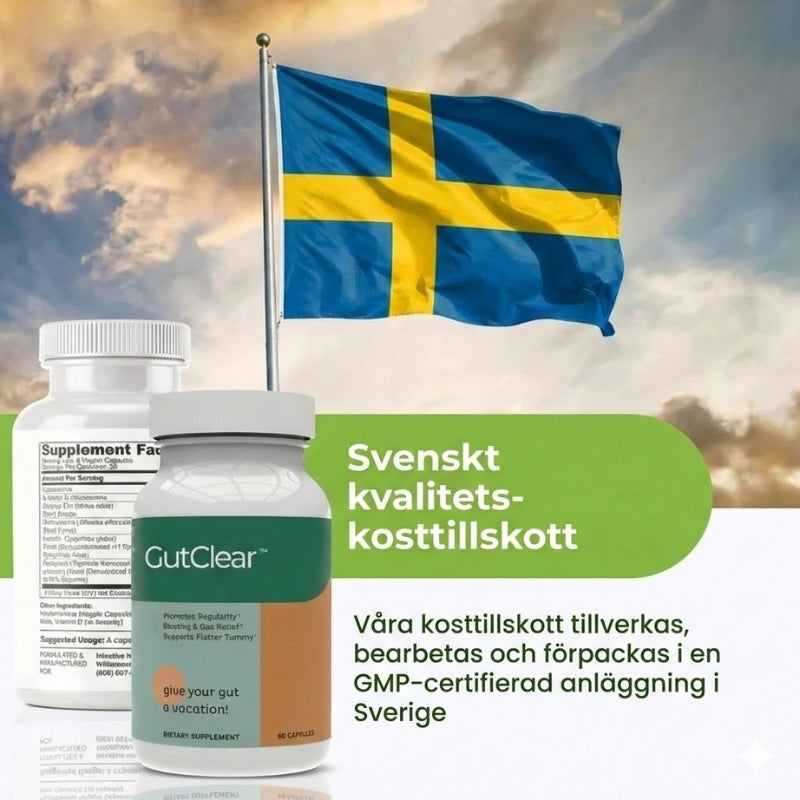 GutClear™ | Tarmbarriärreparationskapslar