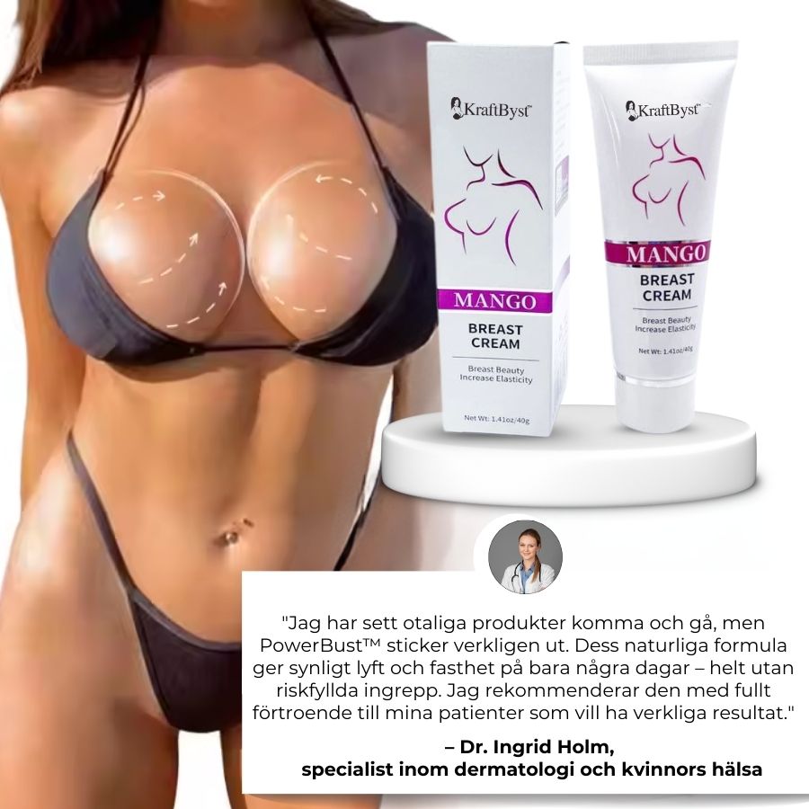 KraftByst™ | Naturlig bröstkräm