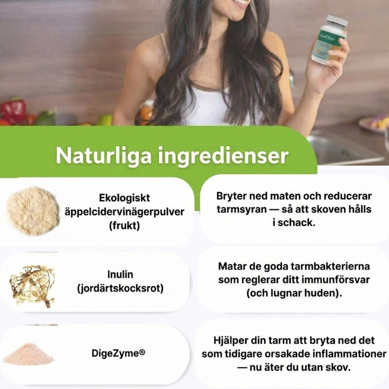 GutClear™ | Tarmbarriärreparationskapslar