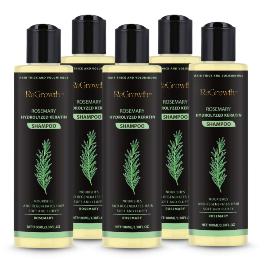 ReGrowth™ | Ekologiskt Rosmarinshampo för Hårväxt