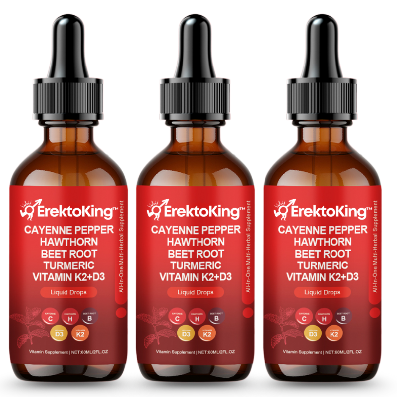 ErektoKing™ | Cayenne-droppar för manlig vitalitet