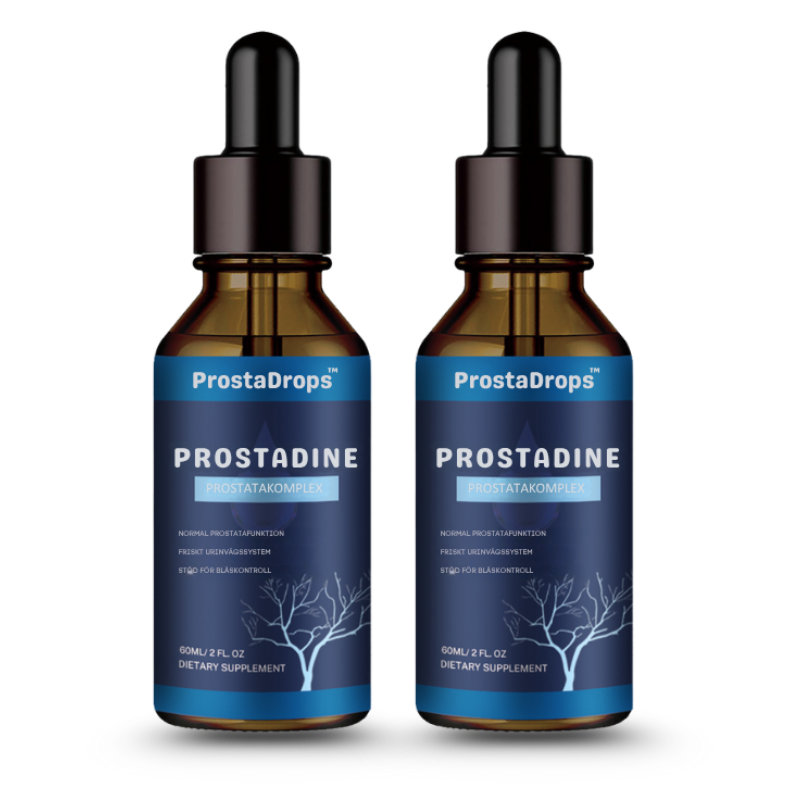 ProstaDrops™ | Drickbara droppar för att stödja prostatans funktion