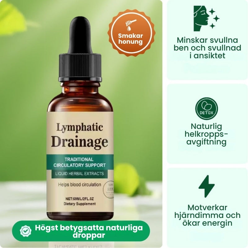 Lymphoria™ | Wellness-droppar för lymfdränering