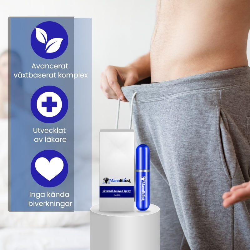 MannBoost™ | Den naturliga, djupt verkande lösningen för att behandla impotens
