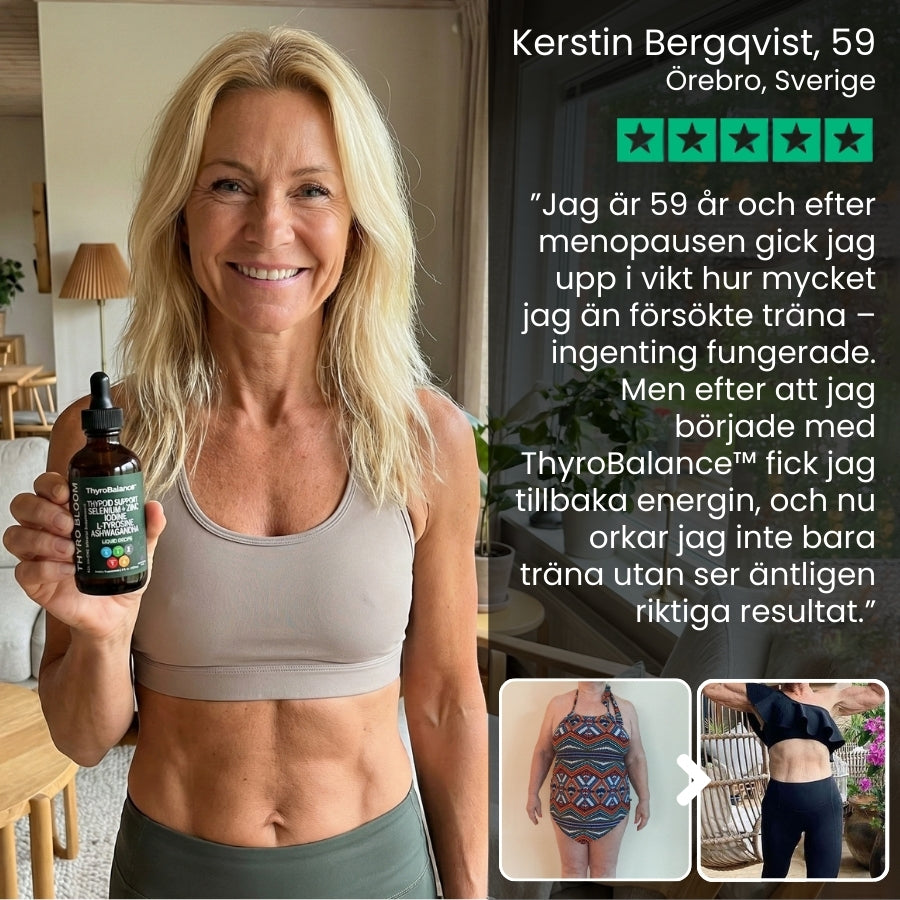 ThyroBalance™ | 100% Växtbaserat Stöd för Sköldkörteln