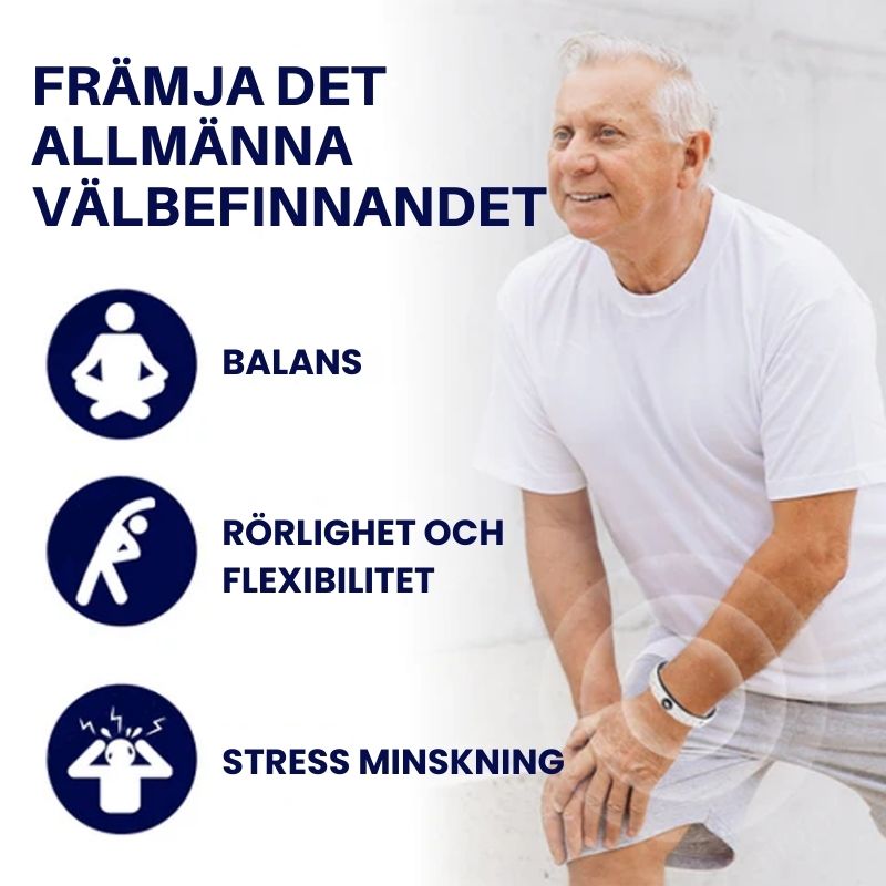 BalansBand™ | Jonisk Avkoppling Mobilitets Balans Armband