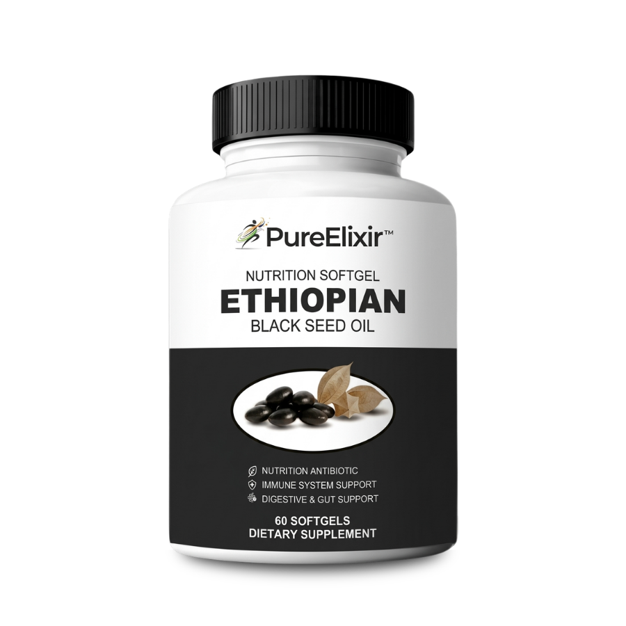 PureElixir™ | Näringskapslar med etiopisk svartkumminolja