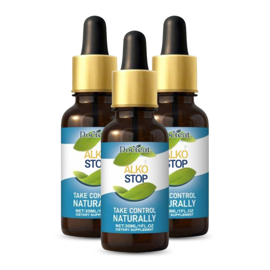 AlkoStop™ | Naturliga droppar mot alkoholbegär