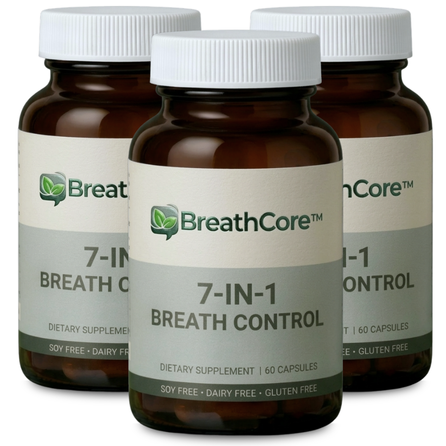 BreathCore™ | 7-i-1 avancerad formel för återställning av andedräkt