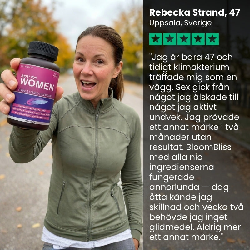 BloomBliss™ | Naturlig lustbooster för kvinnor