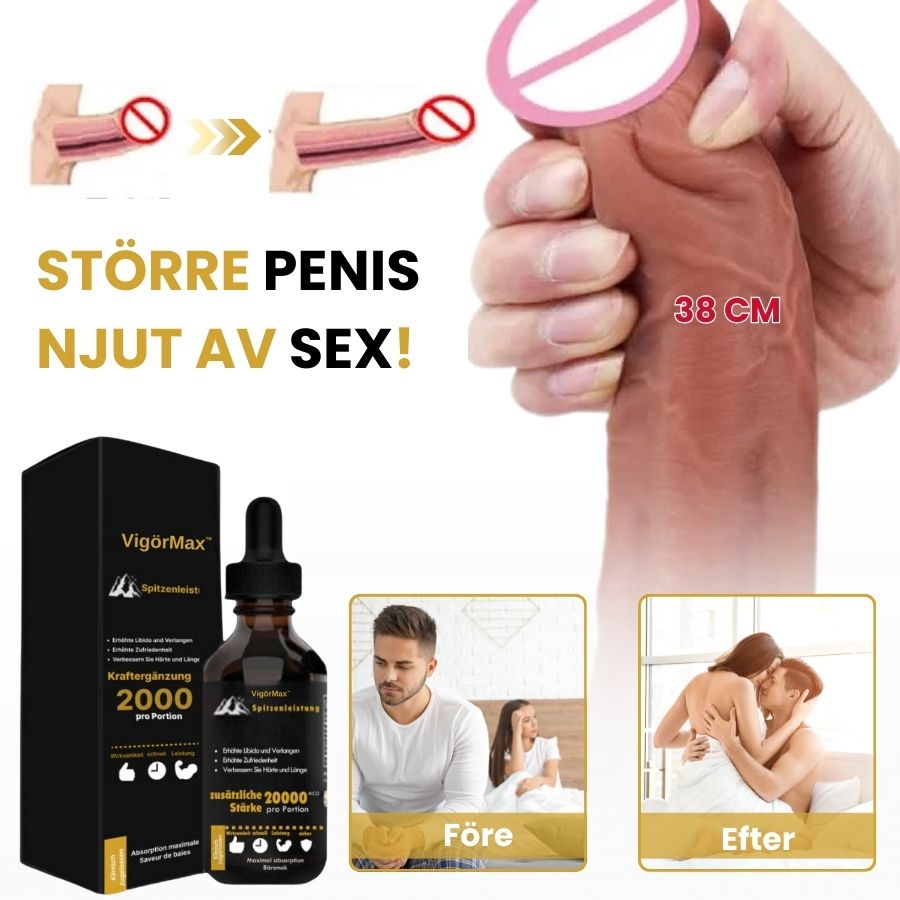 VigörMax™ | Prestationshöjande droppar