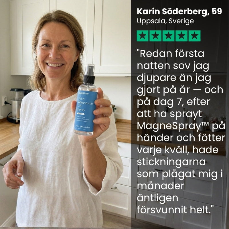MagneSpray™ | Magnesiumspray mot smärta och sömnproblem