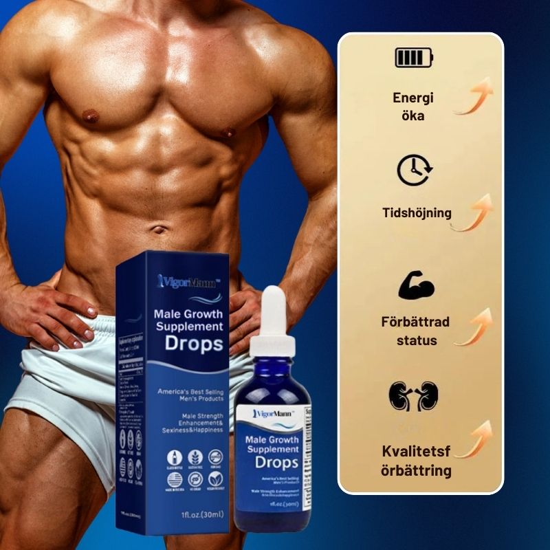 VigorMann™ |  Manliga tillväxttillskott Droppar