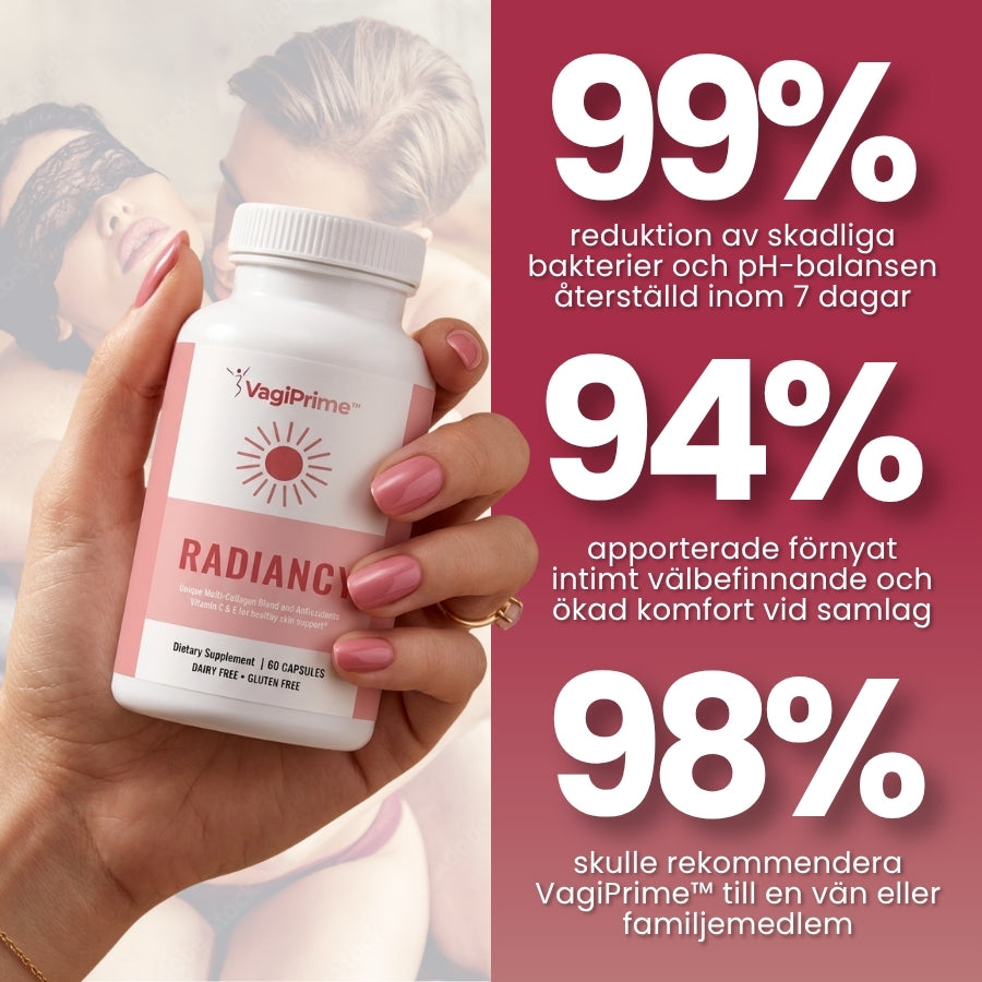 VagiPrime™ | Vaginal hälsokapsel
