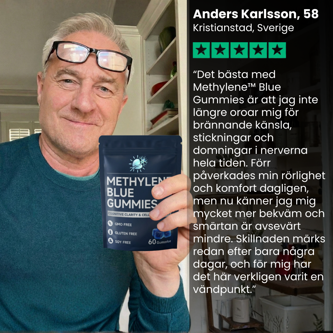 Methylene™ | Gummies mot nervsmärta