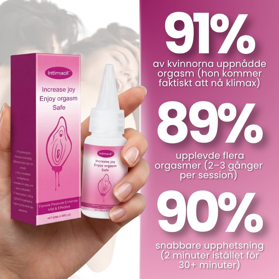 Intimacil™ | Förhöjande Serum för Kvinnlig Njutning
