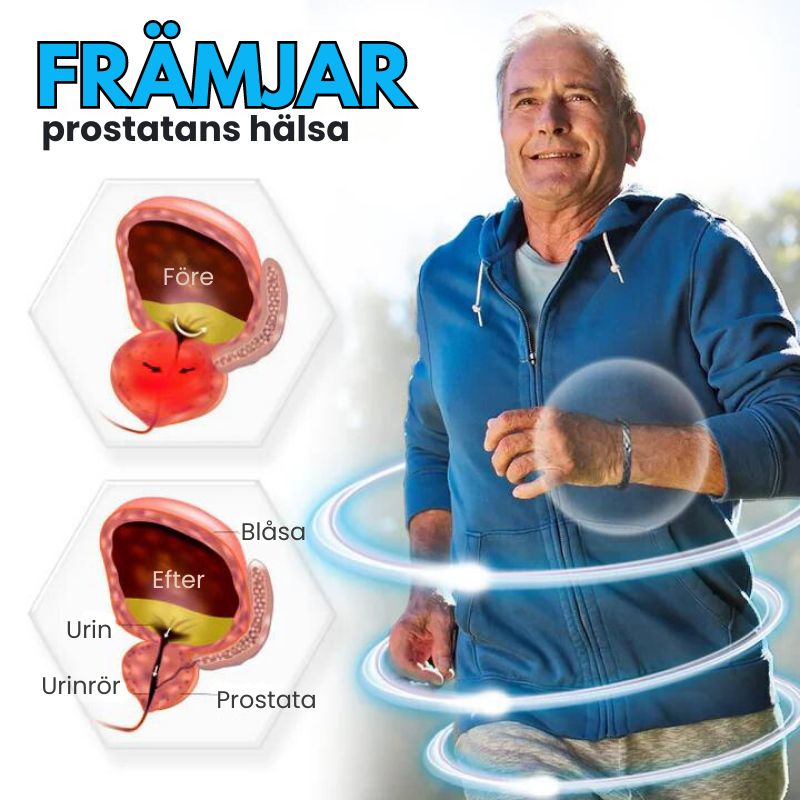 ProstataVård™ | Magnetiskt hälsoarmband för prostata
