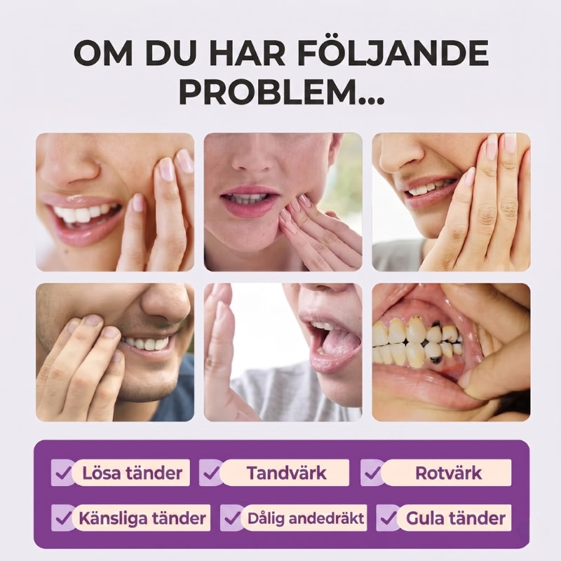 AstraGlow™ | 8 % nHAP, högeffektiv tandkräm för munvården